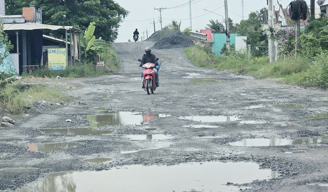 Người dân khổ sở vì đường thi công ì ạch- Ảnh 5.