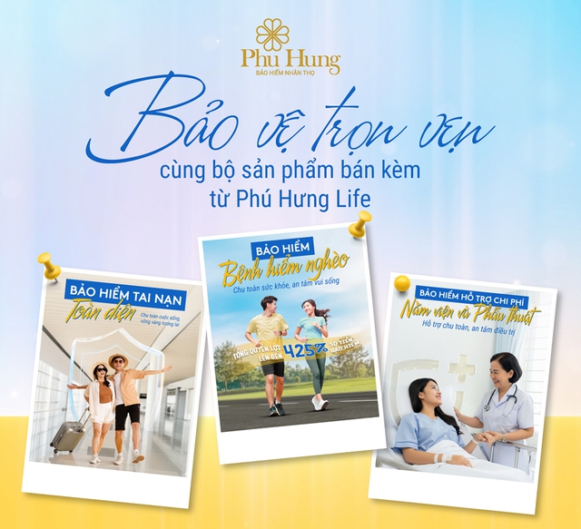 Vững vàng trước rủi ro với hệ sinh thái bảo vệ toàn diện từ Phú Hưng Life - Ảnh 4. Vững vàng trước rủi ro với hệ sinh thái bảo vệ toàn diện từ Phú Hưng Life - Ảnh 4.
