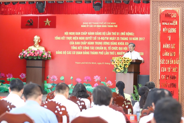 Đảng ủy các cơ quan Đảng TP.HCM: Sắp xếp tổ chức bộ máy giúp giảm chồng chéo - Ảnh 2.