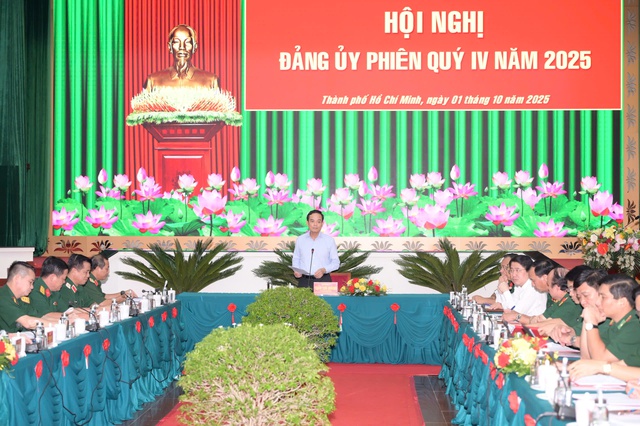 Ông Trần Lưu Quang giữ chức Bí thư Đảng ủy Quân sự TP.HCM - Ảnh 1.