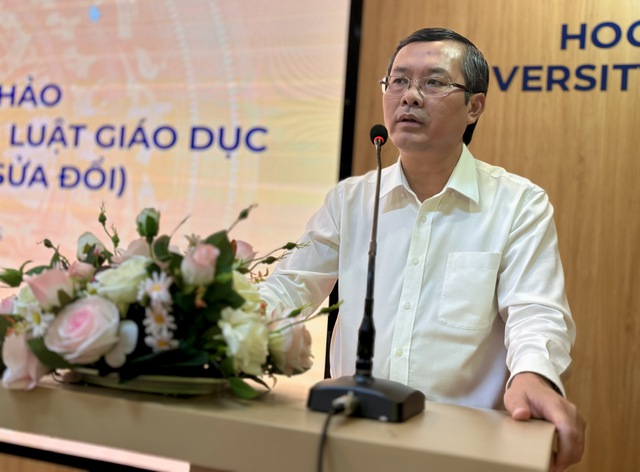 Bộ GD-ĐT thông tin mới nhất về hội đồng trường đại học - Ảnh 2.