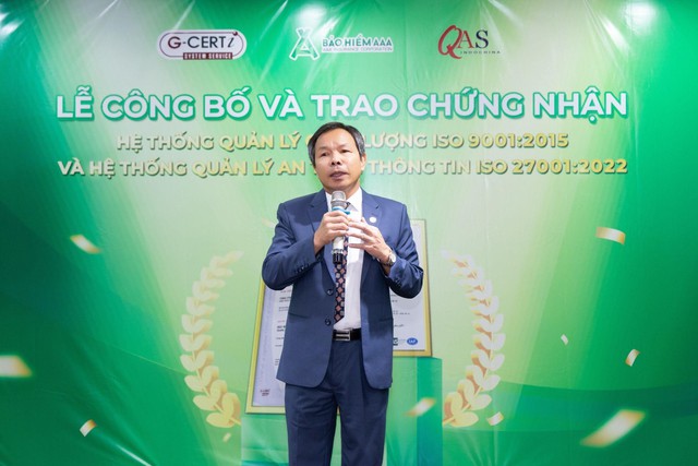 Bảo hiểm AAA tự hào đạt chứng nhận ISO 9001:2015 và ISO/IEC 27001:2022- Ảnh 2.