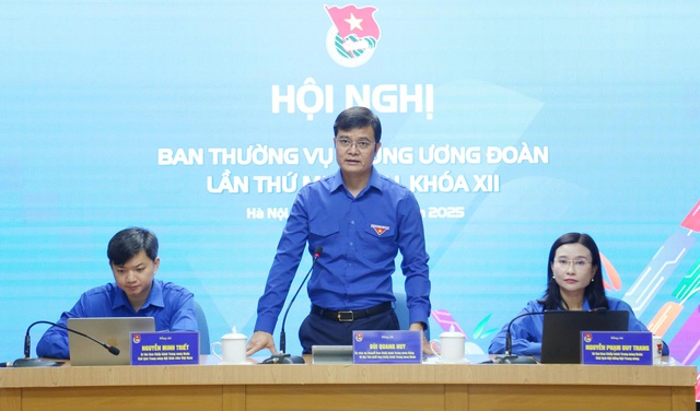 Khai mạc Hội nghị Ban thường vụ T.Ư Đoàn lần thứ 12, khóa XII - Ảnh 1.
