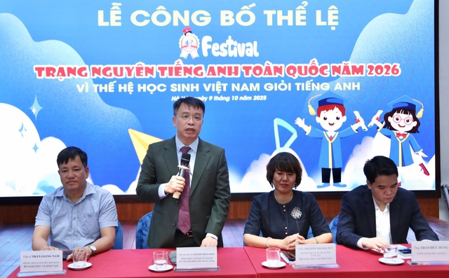 Khởi động Festival Trạng Nguyên tiếng Anh toàn quốc 2026 - Ảnh 1. Khởi động Festival Trạng Nguyên tiếng Anh toàn quốc 2026 - Ảnh 1.