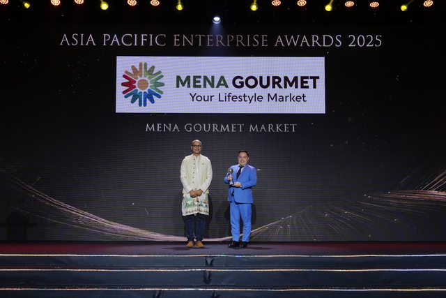 Mena Gourmet l&agrave; &lsquo;Thương hiệu truyền cảm hứng&rsquo; tại Giải thưởng Doanh nghiệp ch&acirc;u &Aacute; - Ảnh 1.