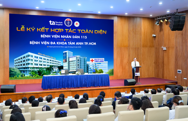Bệnh viện Tâm Anh và Bệnh viện Nhân dân 115 ký kết hợp tác toàn diện - Ảnh 2.