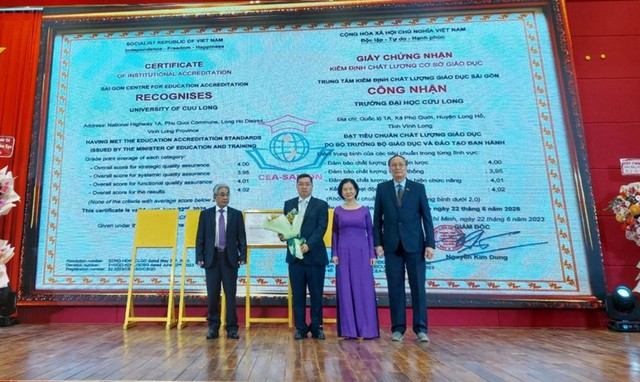Trường ĐH Cửu Long phát triển quy mô, nâng tầm chất lượng - Ảnh 2.