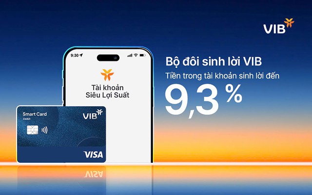 Bộ đôi Sinh Lời VIB, giải pháp tài chính tối ưu dòng tiền đến 9,3%  - Ảnh 1.