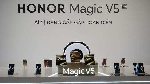 Smartphone gập đẳng cấp Honor Magic V5 …