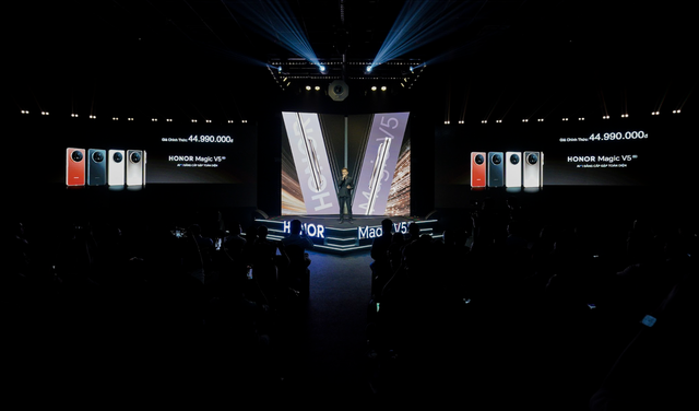 Smartphone gập đẳng cấp Honor Magic V5 ra mắt thị trường Việt - Ảnh 2. Smartphone gập đẳng cấp Honor Magic V5 ra mắt thị trường Việt - Ảnh 2.