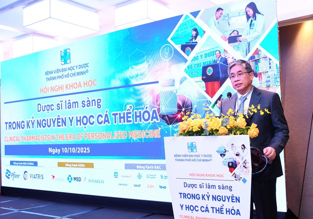 HỘI NGHỊ DƯỢC LÂM SÀNG 2025:  DƯỢC SĨ LÂM SÀNG TRONG KỶ NGUYÊN Y HỌC CÁ THỂ HÓA -  NÂNG TẦM VAI TRÒ CHUYÊN MÔN - Ảnh 2.