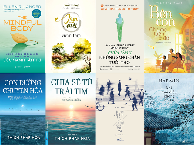 Bùng nổ dòng sách chữa lành