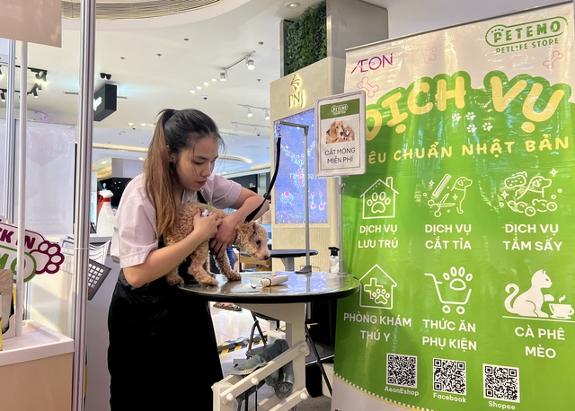 Chó, thỏ, chuột hamster... lần đầu tiên được vào sảnh trung tâm thương mại vui chơi - Ảnh 5.