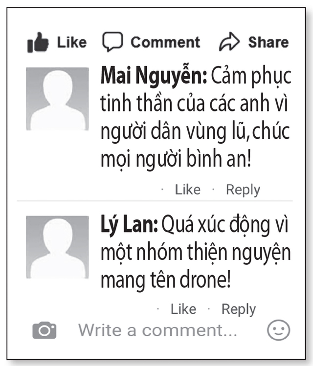 Nhóm phi công drone tiếp tế vùng lũ - Ảnh 3.