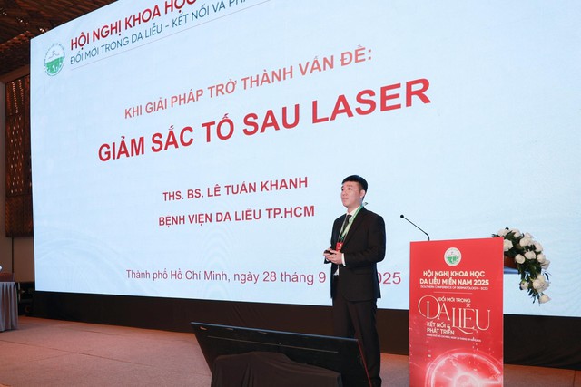 Curél lần thứ 4 đồng hành cùng Hội nghị Khoa học Da liễu miền Nam 2025 - Ảnh 1.