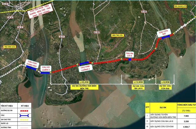 Đường bộ ven biển hơn 27.000 tỉ đồng qua tỉnh Vĩnh Long sẽ như thế nào? - Ảnh 3.