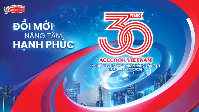 Acecook Việt Nam: 30 năm kiến tạo hạnh phúc, khát vọng vươn tầm thế giới- Ảnh 1. Acecook Việt Nam: 30 năm kiến tạo hạnh phúc, khát vọng vươn tầm thế giới- Ảnh 1.