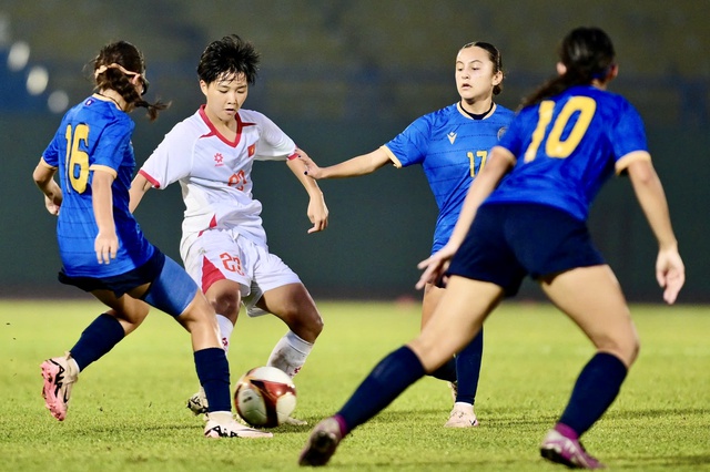 U.17 nữ Việt Nam ra qu&acirc;n tưng bừng ở v&ograve;ng loại ch&acirc;u &Aacute;: Thắng rất đậm đảo Guam- Ảnh 2.