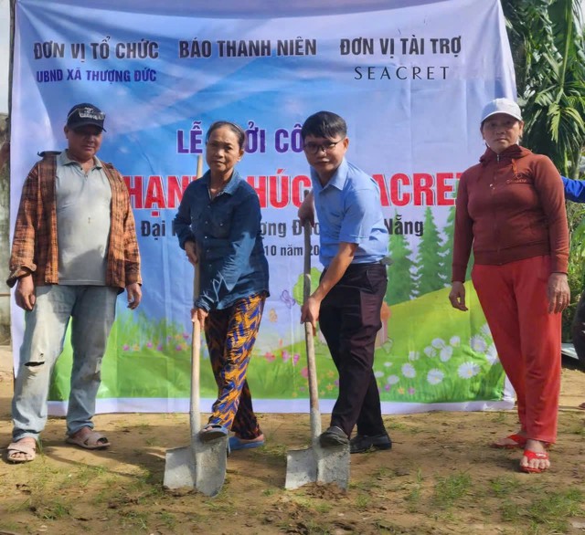 Khởi c&ocirc;ng Ng&ocirc;i nh&agrave; hạnh ph&uacute;c cho hộ ngh&egrave;o tại Đ&agrave; Nẵng - Ảnh 1.
