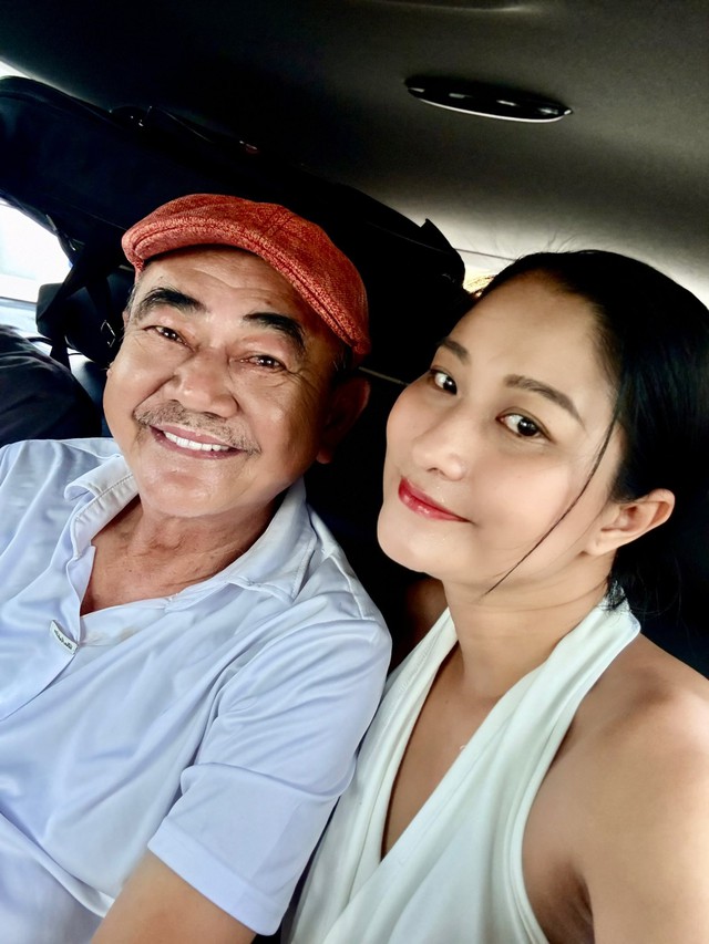 Bạn gái phản hồi tin đồn chia tay NSND Việt Anh - Ảnh 2.