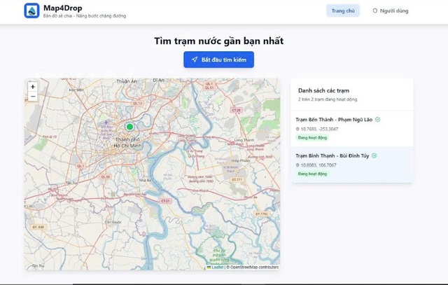 Bản đồ nước sạch làm ai cũng ấm lòng - Ảnh 2.
