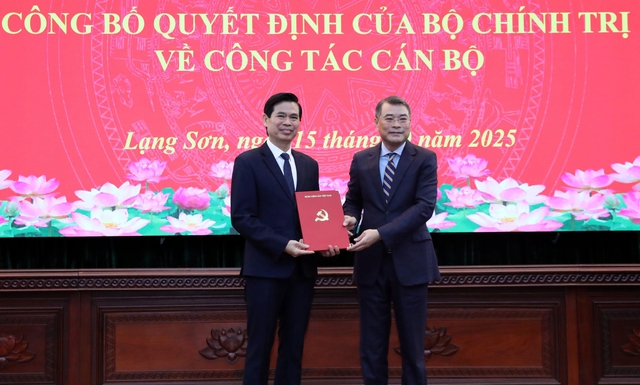Ông Hoàng Quốc Khánh làm Bí thư tỉnh ủy Lạng Sơn nhiệm kỳ 2025 - 2030 - Ảnh 1. Ông Hoàng Quốc Khánh làm Bí thư tỉnh ủy Lạng Sơn nhiệm kỳ 2025 - 2030 - Ảnh 1.