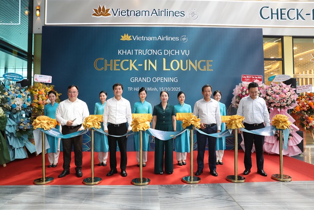 Nhà ga T3 Tân Sơn Nhất có dịch vụ check-in chưa từng có tại Việt Nam- Ảnh 1. Nhà ga T3 Tân Sơn Nhất có dịch vụ check-in chưa từng có tại Việt Nam- Ảnh 1.