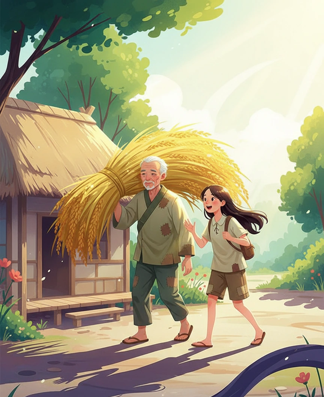 Vệt nắng trên bờ vai cha - Truyện ngắn dự thi của Dương Thị Mỹ Nhan - Ảnh 1.