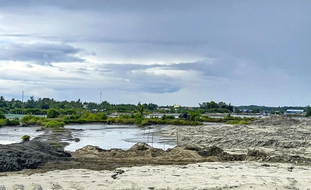 Dự án khu tránh trú bão lo 'mắc cạn' mặt bằng - Ảnh 1.