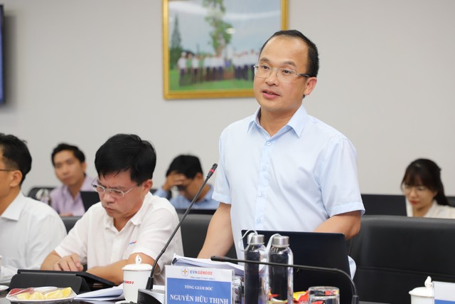 EVN l&agrave;m việc với EVNGENCO2 về kế hoạch sản xuất kinh doanh - Ảnh 4.