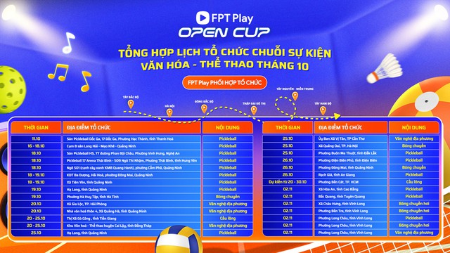 Chuỗi sự kiện thể thao văn hóa - văn nghệ FPT Play Open Cup khởi động tại Thanh Hóa- Ảnh 4. Chuỗi sự kiện thể thao văn hóa - văn nghệ FPT Play Open Cup khởi động tại Thanh Hóa- Ảnh 4.