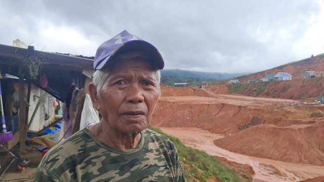 Cận cảnh sạt lở khu tái định cư vùng sâu thôn K’ Nớ ở Lâm Đồng - Ảnh 4.