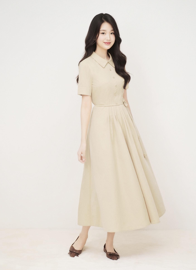 Cách diện trang phục màu beige đầy khí chất, thanh lịch- Ảnh 3.