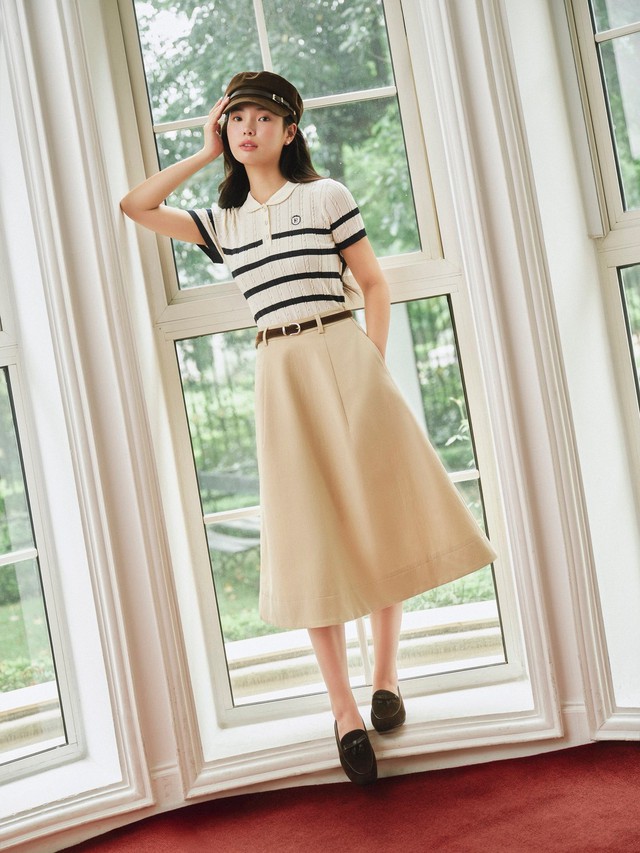 Cách diện trang phục màu beige đầy khí chất, thanh lịch- Ảnh 4.