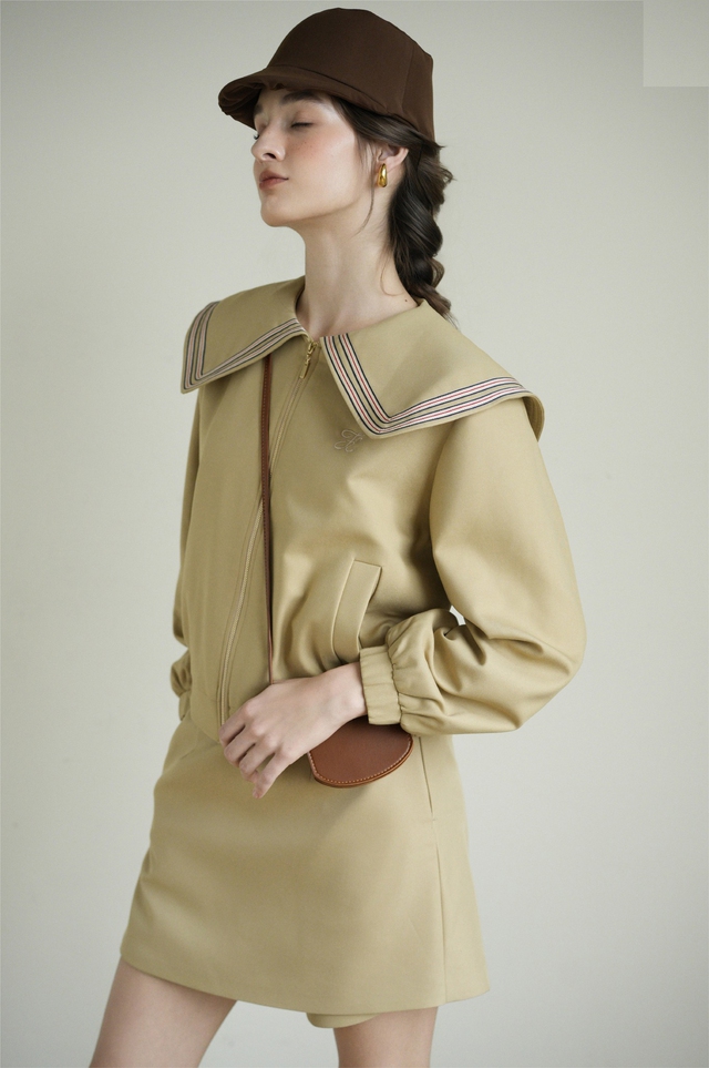 Cách diện trang phục màu beige đầy khí chất, thanh lịch- Ảnh 6.