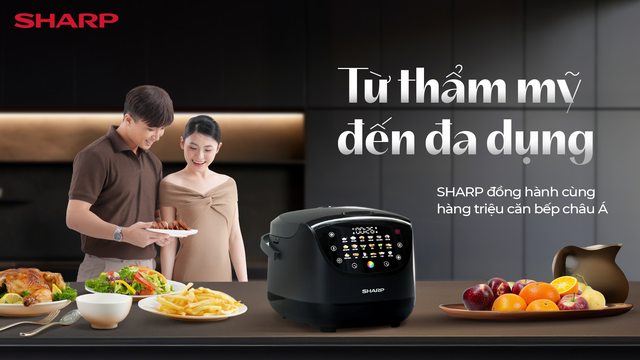 SHARP trình làng nồi cơm điện cao cấp mới: Khi thẩm mỹ song hành cùng đa dụng - Ảnh 5.
