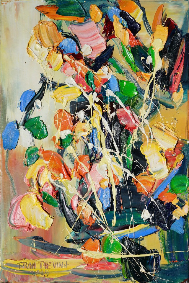 Cho&aacute;ng ngợp với những biến ảo trong 'Vũ điệu ng&agrave;n  hoa' của Trần Thế Vĩnh  - Ảnh 3.