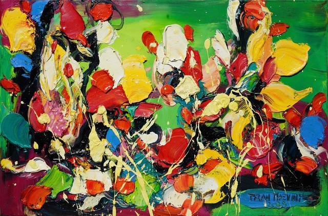 Cho&aacute;ng ngợp với những biến ảo trong 'Vũ điệu ng&agrave;n  hoa' của Trần Thế Vĩnh  - Ảnh 1.