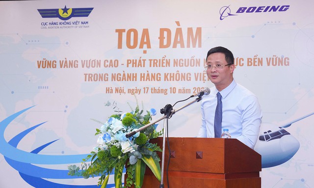 Vinh danh phụ nữ ngành hàng không: Vững vàng vươn cao - Phát triển bền vững
- Ảnh 1. Vinh danh phụ nữ ngành hàng không: Vững vàng vươn cao - Phát triển bền vững
- Ảnh 1.