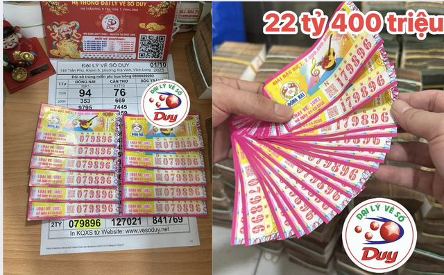 Trúng 22,4 tỉ xổ số miền Nam, thợ bạc ở TP.HCM cho tiền đại lý 10 triệu/người - Ảnh 1.
