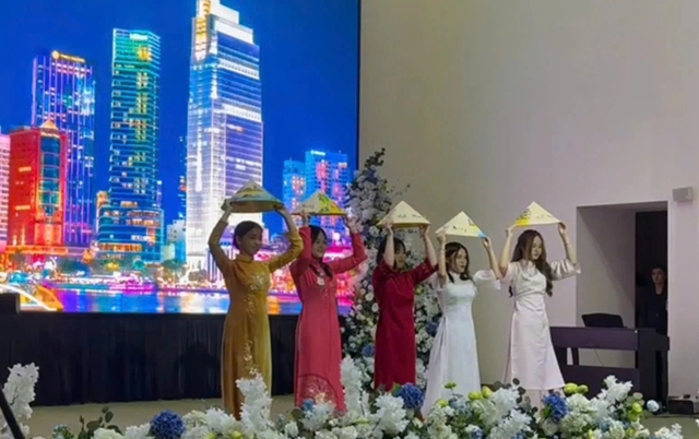 Sinh viên Việt Nam lan tỏa văn hóa Việt tại Uzbekistan - Ảnh 1.