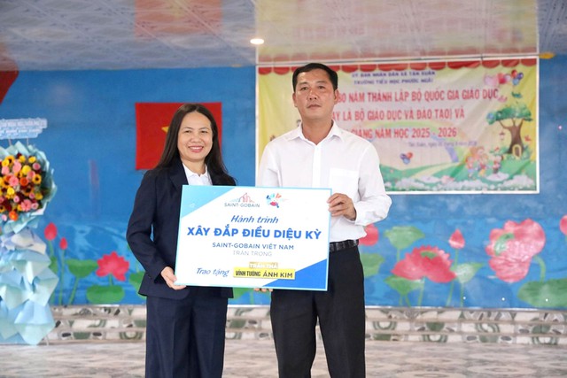 Saint-Gobain lan tỏa trách nhiệm cộng đồng từ sáng kiến ‘Xây đắp điều diệu kỳ’ - Ảnh 2.