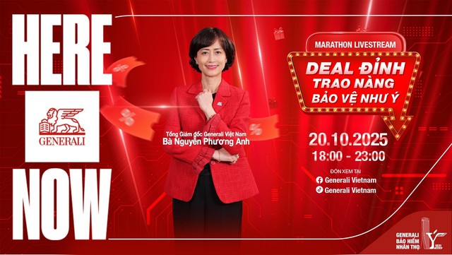 Generali Việt Nam mang đến loạt chương tr&igrave;nh ưu đ&atilde;i tri &acirc;n kh&aacute;ch h&agrave;ng ng&agrave;y 20.10- Ảnh 4.