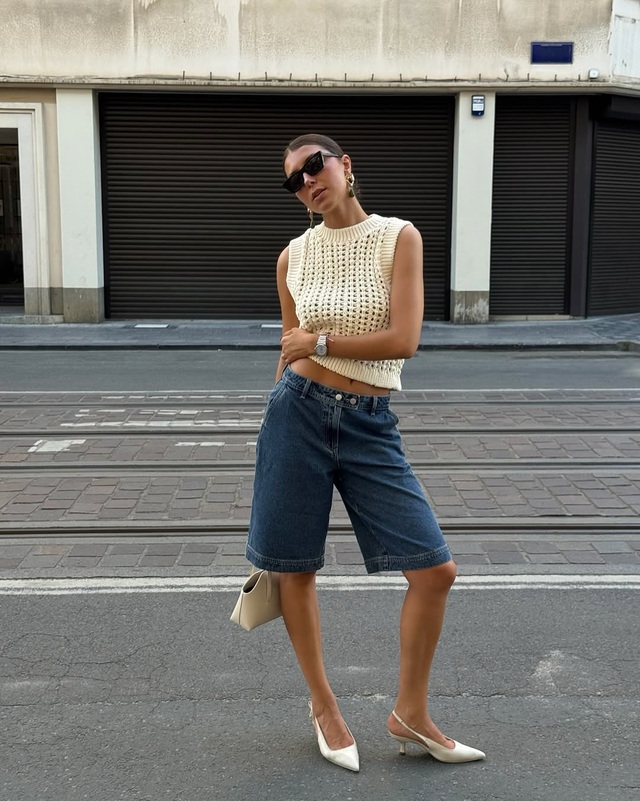 Bermuda là kiểu quần tái định nghĩa sự thanh lịch trong thời trang- Ảnh 6.