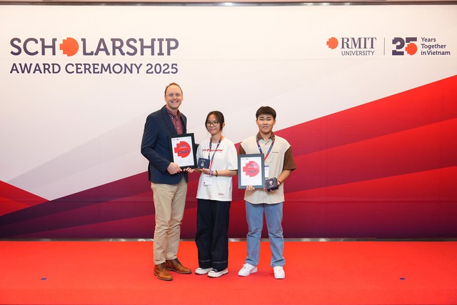RMIT Việt Nam trao học bổng trị giá 47,5 tỉ đồng năm 2025- Ảnh 3. RMIT Việt Nam trao học bổng trị giá 47,5 tỉ đồng năm 2025- Ảnh 3.