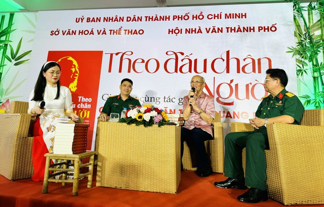 Nhà văn Trình Quang Phú và hành trình 28 năm 'Theo dấu chân Người'- Ảnh 3. Nhà văn Trình Quang Phú và hành trình 28 năm 'Theo dấu chân Người'- Ảnh 3.