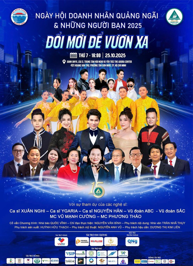 Ngày hội Doanh nhân Quảng Ngãi và những người bạn: 'Đổi mới để vươn xa' - Ảnh 2.