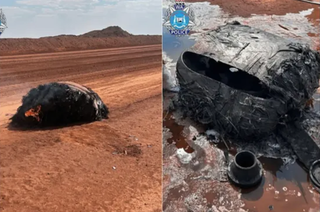 Vật thể b&iacute; ẩn rơi xuống T&acirc;y &Uacute;c c&oacute; thể l&agrave; mảnh vỡ t&ecirc;n lửa Trung Quốc - Ảnh 1.