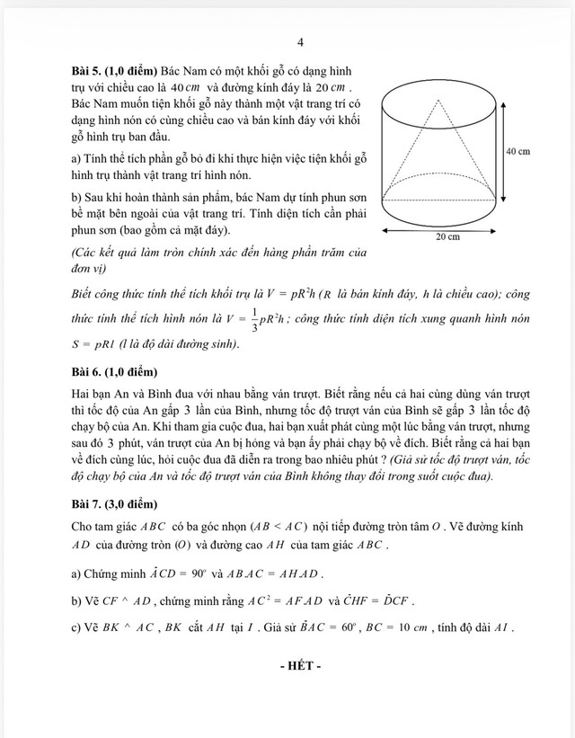 Cấu trúc đề 3 môn thi lớp 10 TP.HCM năm 2026, xem tại đây - Ảnh 5.