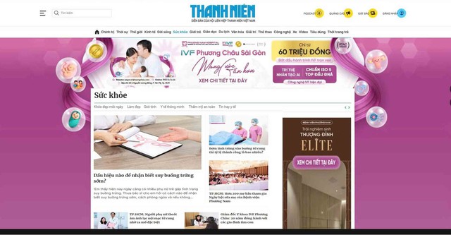 Báo Thanh Niên ra mắt chuyên trang ‘Tin hay y tế’